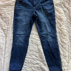 American Eagle Outfitters Dark Blue Skinny Jeans